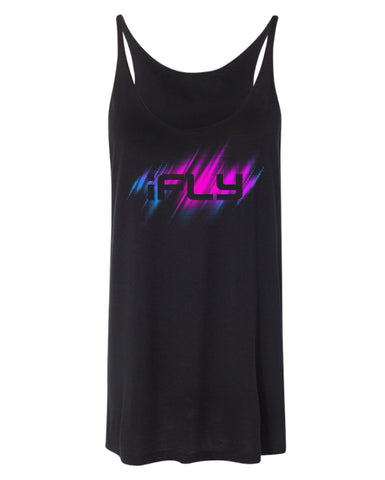 CHOOSE TO FLY GLITTER TANK LADIES