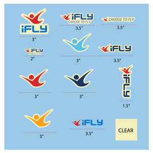 iFLY Decals set ( PACK OF 10 )